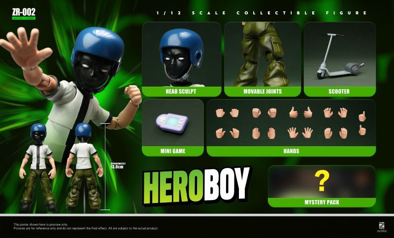 [Pre-sale] ZOOMRIG HEROBOY Action Figure