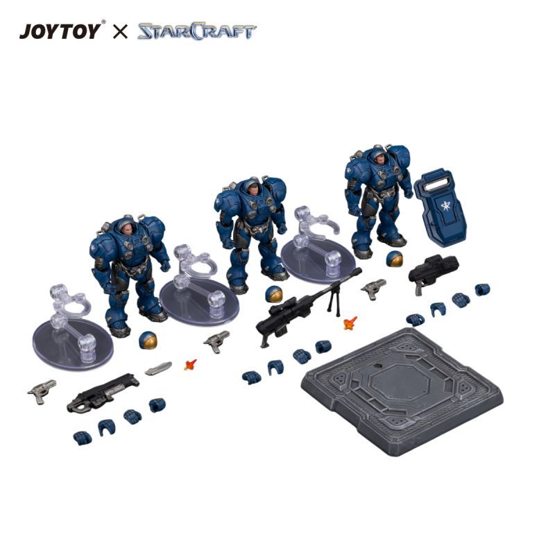 [Pre-sale] JOYTOY STARCRA FT Terran Marine Set