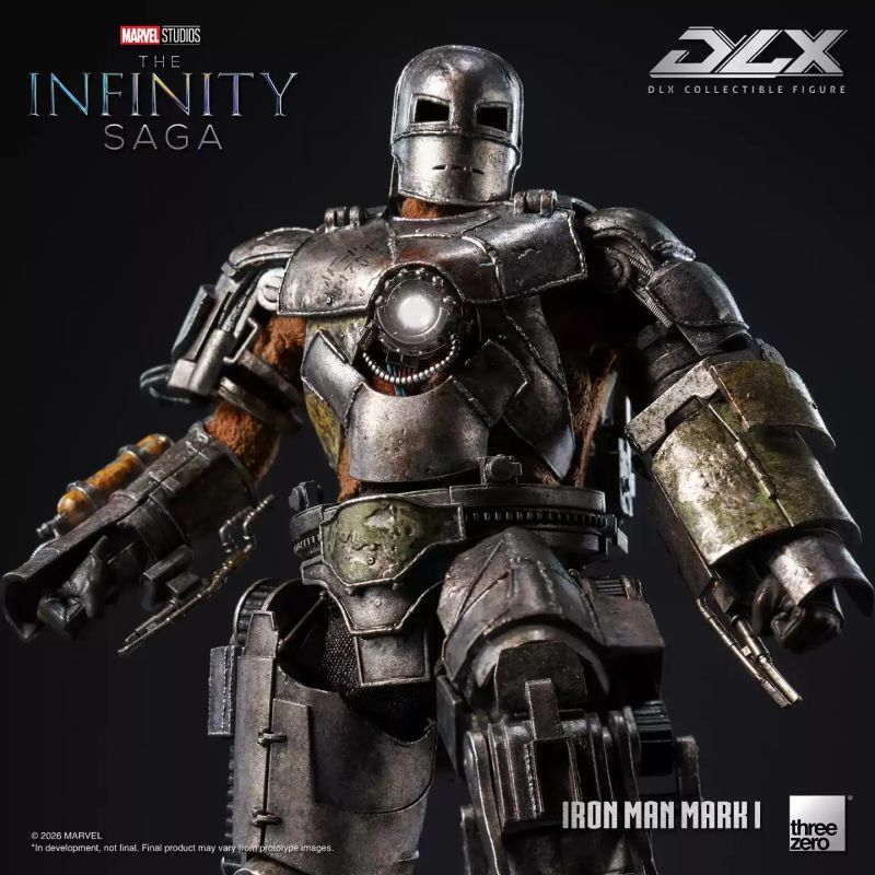 [Pre-sale] Threezero Marvel Studios: The Infinity Saga DLX Iron Man Mark 1 Action Figure