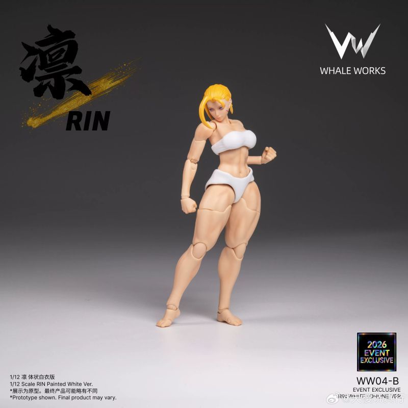 [Pre-sale] WHALE WORKS Rin White Suit Painted Female body 2026 Event Exclusive Online Version