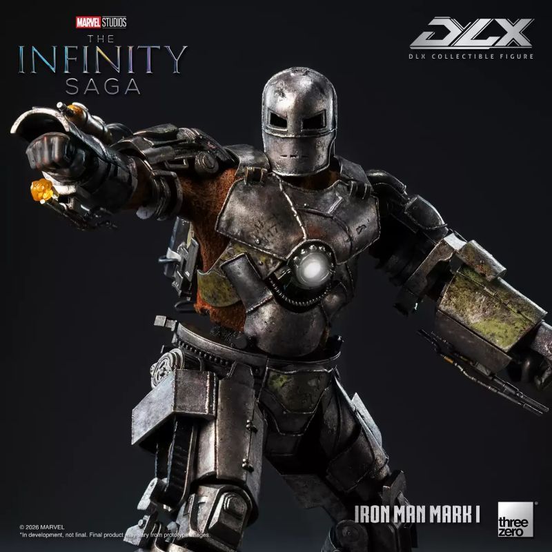 [Pre-sale] Threezero Marvel Studios: The Infinity Saga DLX Iron Man Mark 1 Action Figure