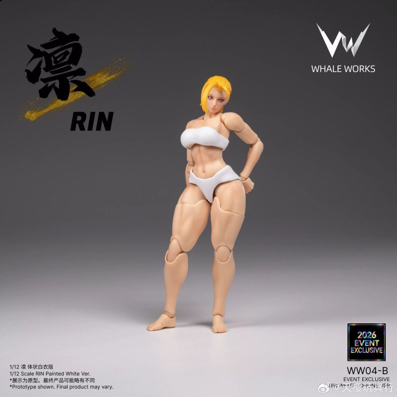 [Pre-sale] WHALE WORKS Rin White Suit Painted Female body 2026 Event Exclusive Online Version