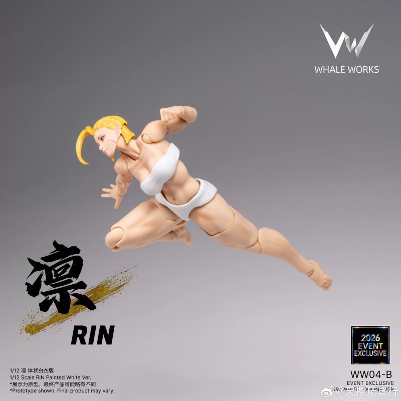 [Pre-sale] WHALE WORKS Rin White Suit Painted Female body 2026 Event Exclusive Online Version
