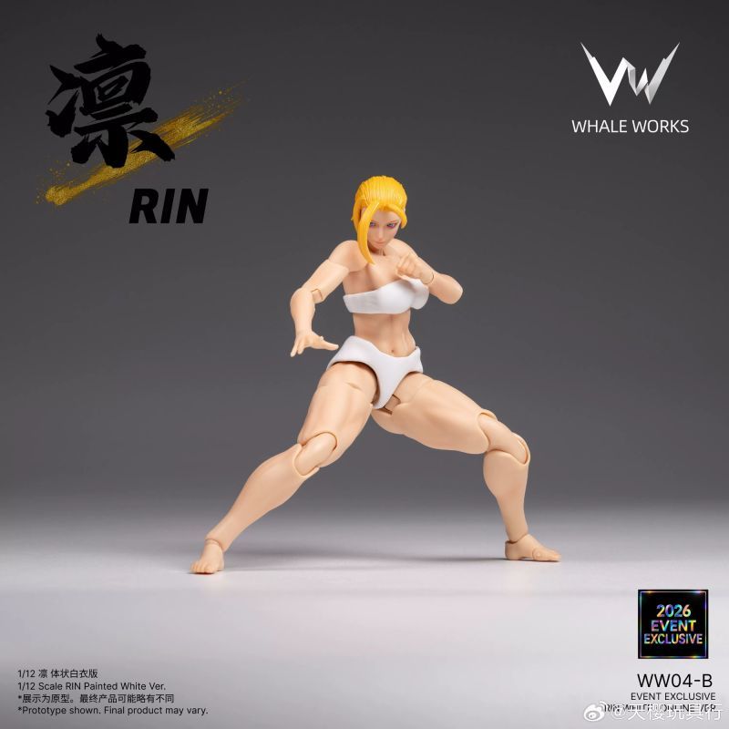 [Pre-sale] WHALE WORKS Rin White Suit Painted Female body 2026 Event Exclusive Online Version