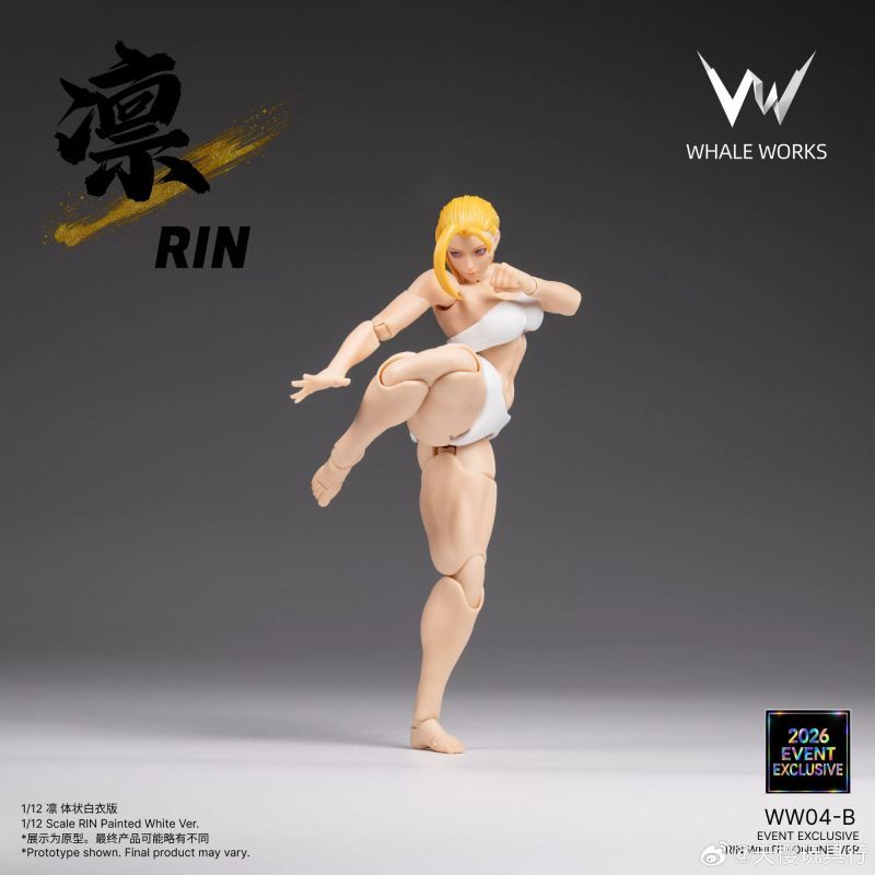 [Pre-sale] WHALE WORKS Rin White Suit Painted Female body 2026 Event Exclusive Online Version