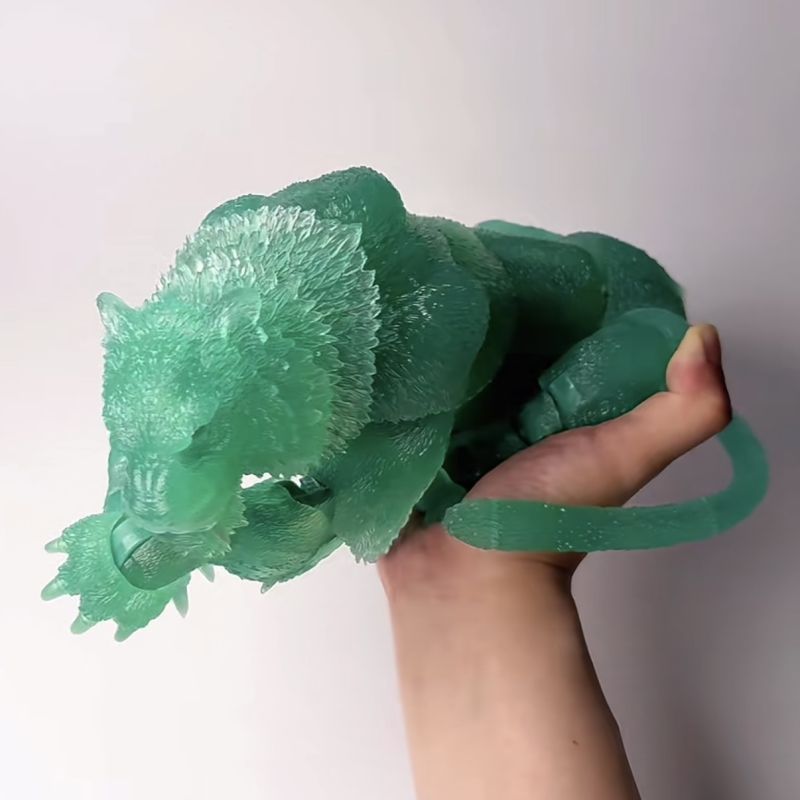 [In stock] WF 2026 Limited Edition Fury Toys Tiger-Translucent Green Ver