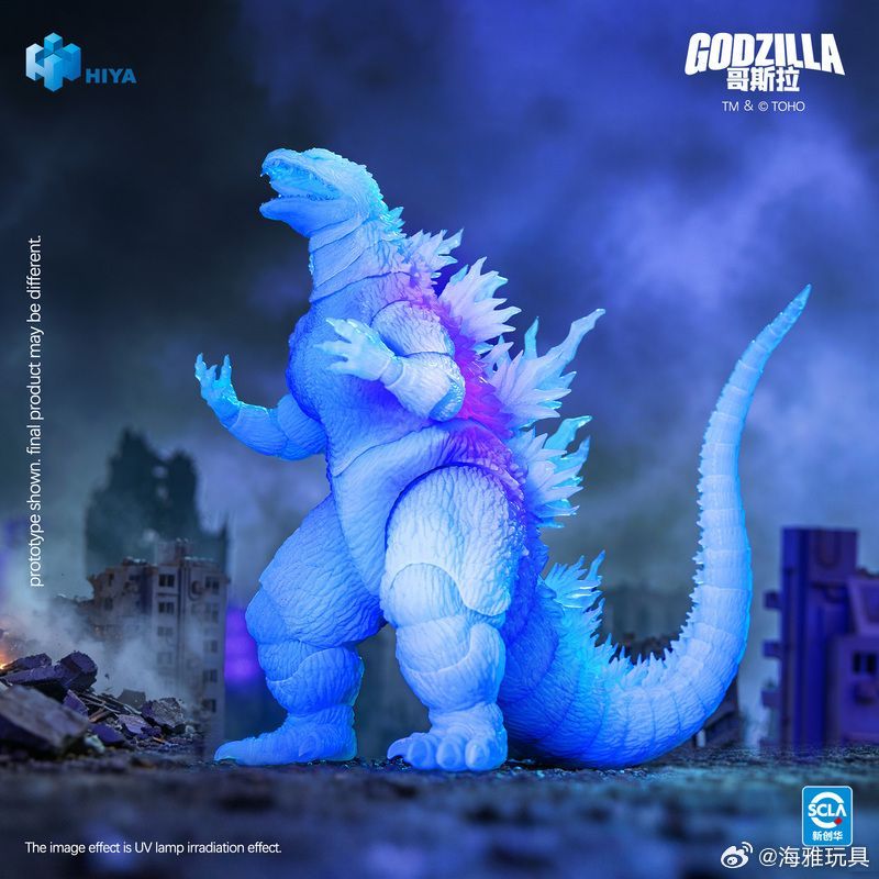 [In stock] WF 2026 Limited Edition HIYA Exquisite Basic Series Godzilla 2000 Infrared Version Action Figure