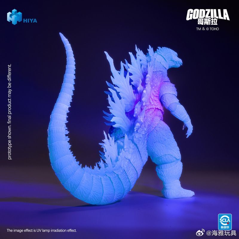 [In stock] WF 2026 Limited Edition HIYA Exquisite Basic Series Godzilla 2000 Infrared Version Action Figure