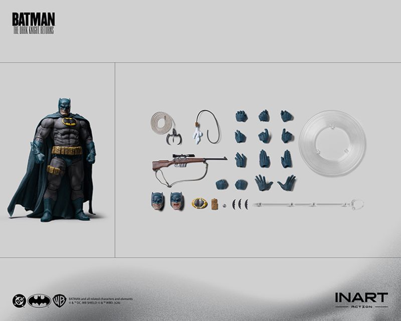 INART The Dark Knight Returns Batman Blue Suit Version Action Figure