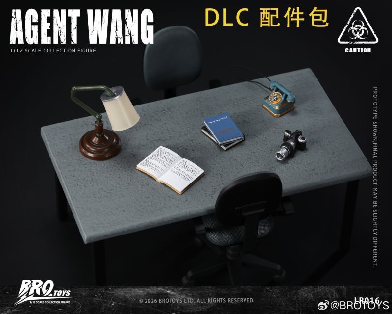 [Pre-sale] Brotoys Agent.Wang LR016 Action Figure