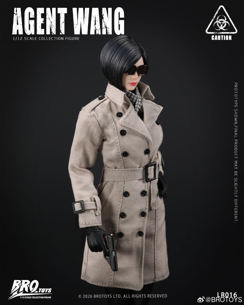 [Pre-sale] Brotoys Agent.Wang LR016 Action Figure