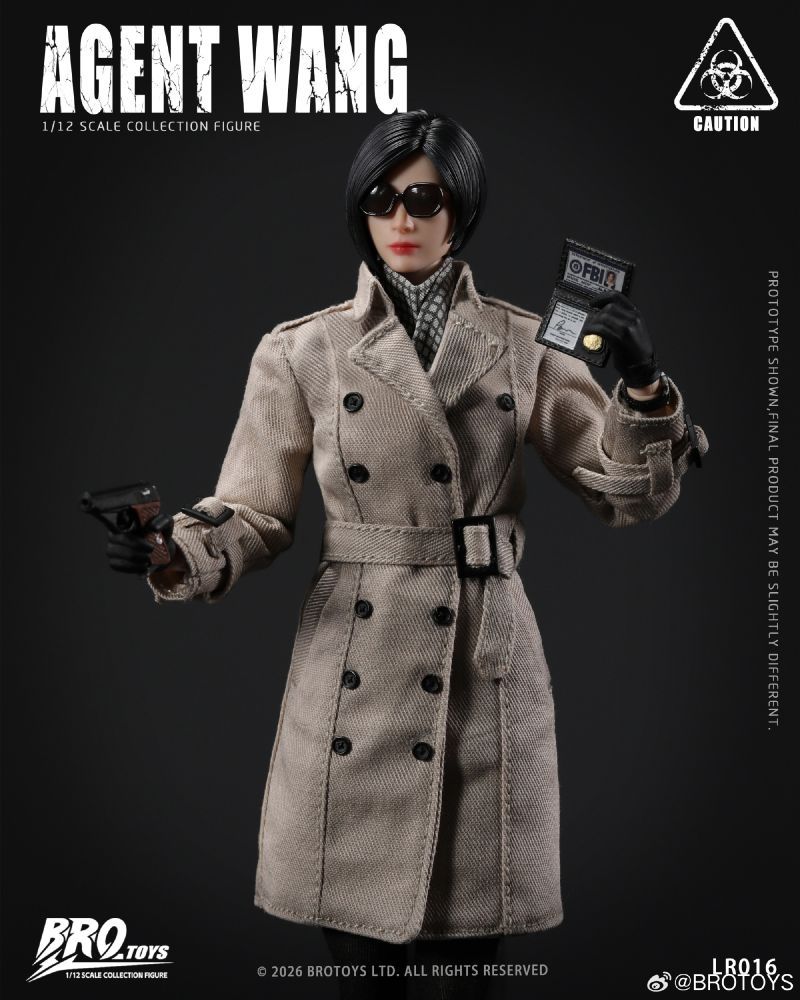 [Pre-sale] Brotoys Agent.Wang LR016 Action Figure