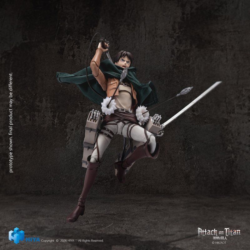 [Pre-sale] HIYA Exquisite Basic Series Attack on Titan 1-3 Eren Yaeger Action Figure