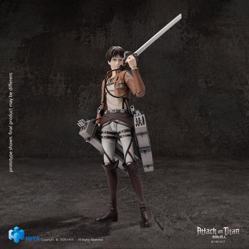 [Pre-sale] HIYA Exquisite Basic Series Attack on Titan 1-3 Eren Yaeger Action Figure