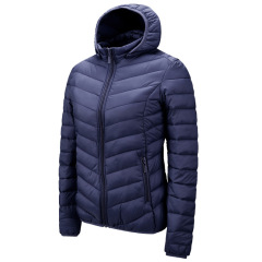 women V shaped cotton quilted puffer jacket solid color winter insulated winter coat