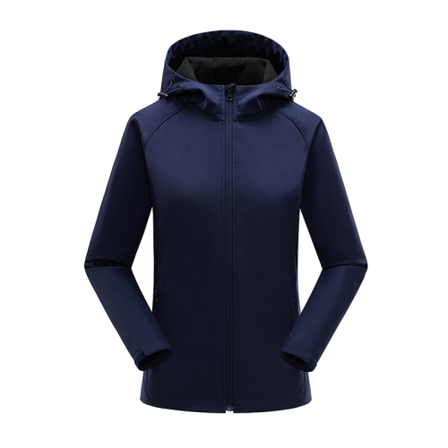 water repellent outdoor sofeshell jackets women hooded hiking autumn winter fleece lined warm outer coats