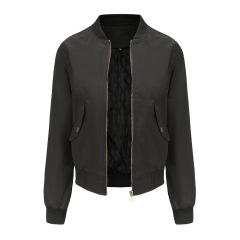 women bomber jacket autumn winter light cotton quilted puffer coat