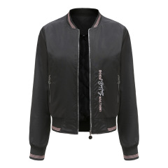 embroidery women bomber puffer jacket light cotton diamond quilted woman winter jacket