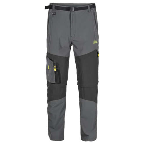 detachable men hiking pants taped zipper pocket trekking trousers