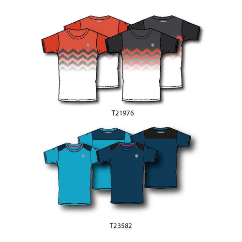 color patchwork print unisex tennis tshirt summer tee tops