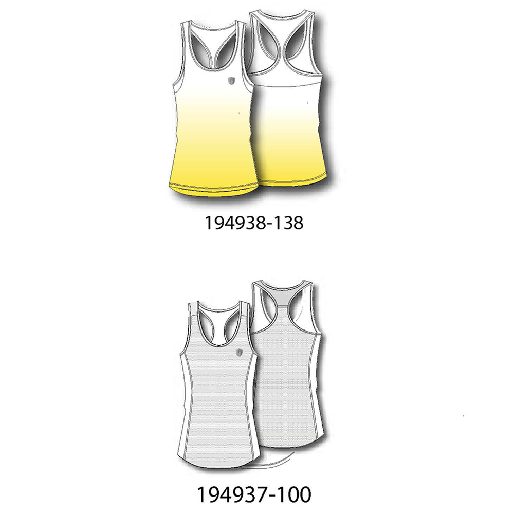color blocked new design women tennis sport tank tops summer running vest