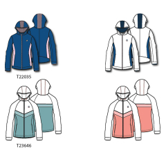 hooded stand collar unisex tennis sport jacket autumn running wear