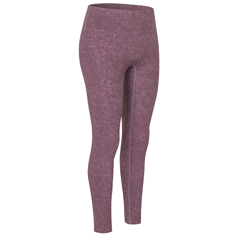 comouflage full printed yoga gym leggings without front seam women sport tight yoga pants