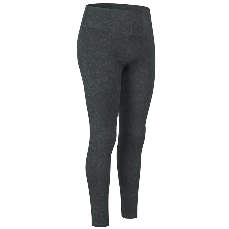 comouflage full printed yoga gym leggings without front seam women sport tight yoga pants