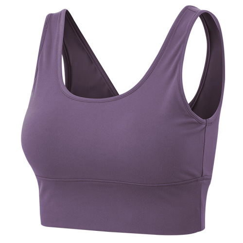 detachable cup padding women yoga bra top V hollow out sexy gym bra