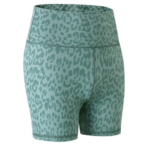 hot yoga gym short full printed pure color oem