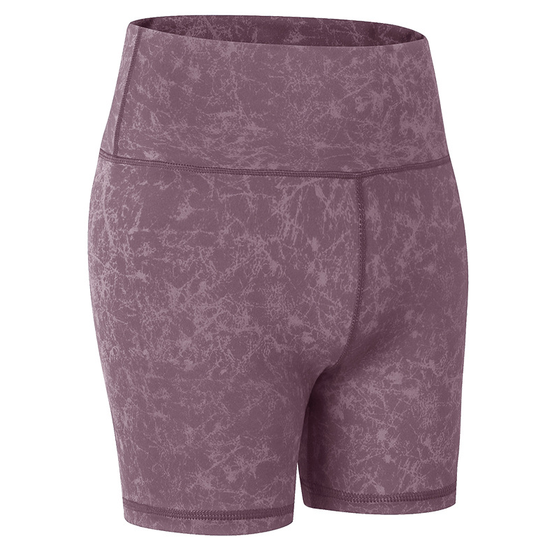 hot yoga gym short full printed pure color oem