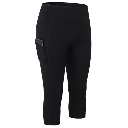 pure high waist yoga cript pants with phone pocket gym legging tight