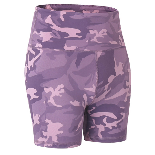 hot yoga gym short full printed pure color oem