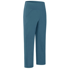 loose fit straight leg knitted high waist sport running pants