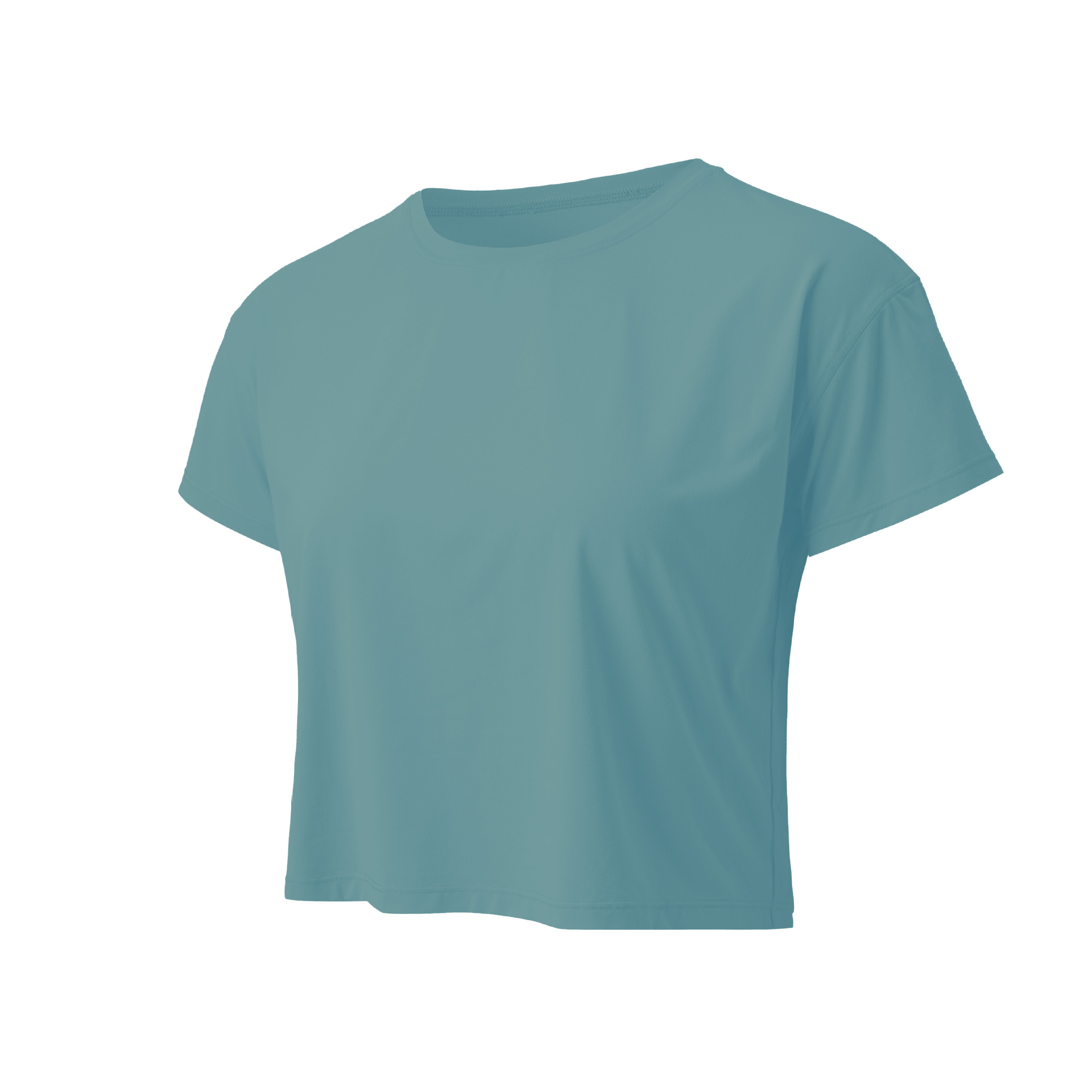 cropped women short sleeve tshirt