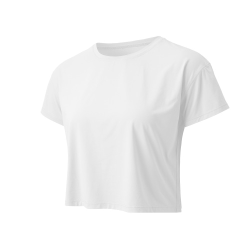 cropped women short sleeve tshirt