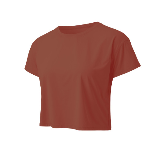 cropped women short sleeve tshirt