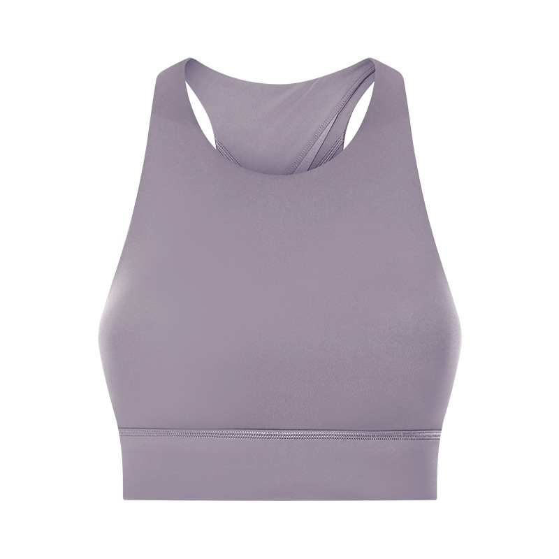 mesh cross back widen strap women high sport gym bra tops with detachable cup padding