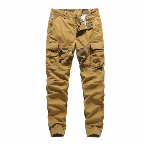 full cotton camouflage patchwork cargo pants mens outdoor hiking leisure long pants