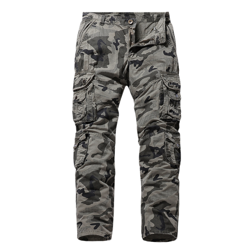 garment washing camouflage cargo pants multi pockets leisure hiking pants