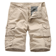multi pocket mens cargo shorts cotton summer leisure shorts outdoor wood shorts