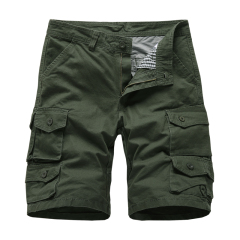 multi pocket mens cargo shorts cotton summer leisure shorts outdoor wood shorts