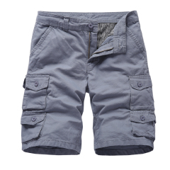multi pocket mens cargo shorts cotton summer leisure shorts outdoor wood shorts