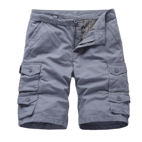 multi pocket mens cargo shorts cotton summer leisure shorts outdoor wood shorts