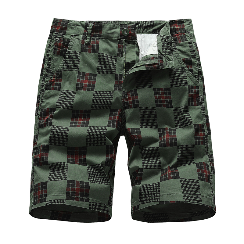ripstop mens cotton cargo shorts outdoor fashion leisure male shorts