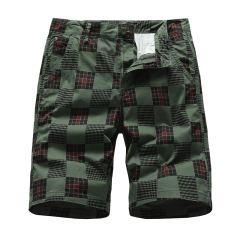 ripstop mens cotton cargo shorts outdoor fashion leisure male shorts