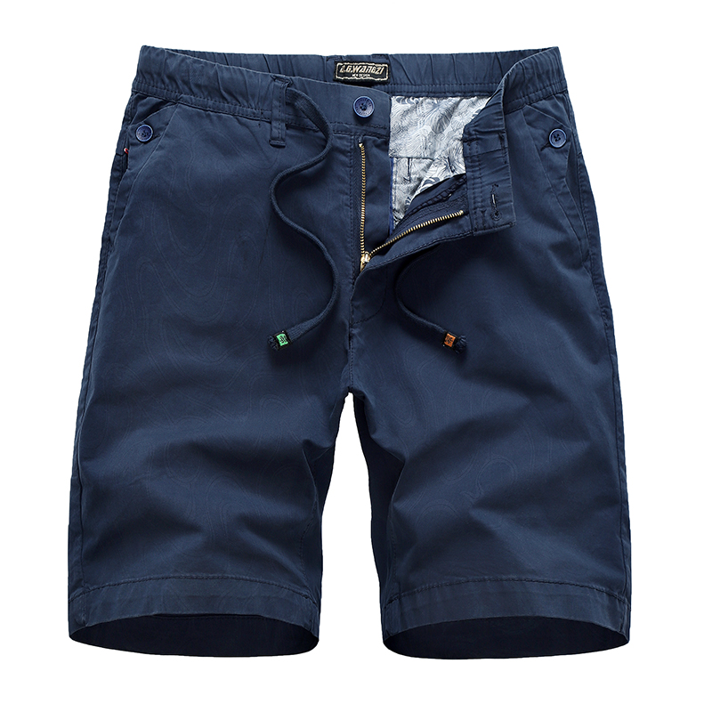 tailored shorts mens adjuatable waist cotton leisure shorts outdoor cargo half pants