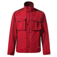 patchwork big chest pocket working jacket full zipper outer cargo uniform
