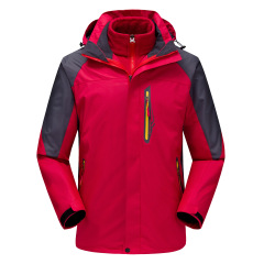 two in one mens outdoor waterproof technical jacket winter warm windproof coat