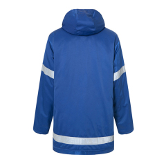 hooded reflective safety workwear jackets construction clothing industry worker electrician uniform winter work Jacket